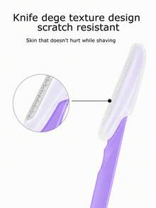 30pcs/20pcs/6pcs/1pc Eyebrow Shaving Set Designed For Women And Men, Includes Storage Box With Dust Cover, Eyebrow Trimmer For Trimming And Shaping Beautiful Eyebrows, Facial Hair Removal Razor, Washable And Reusable, Suitable For Facial And Body Hair Removal, Essential Tool For Hair Salon, Makeup And Beauty Industry And Daily Use, Beauty And Travel Accessory - Multicolor - View 6