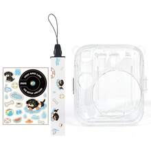 p+7 Túi đựng máy ảnh phù hợp cho Mini 13 vỏ pha lê, bao đựng ảnh bảo vệ, vỏ bảo vệ lưu trữ Mini 13, bộ 3 trong 1 kèm dây đeo, dây thừng và nhãn dán, bộ 3 món chống rơi chống bụi - Xem 14