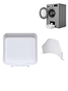 2pcs Universal Washing Machine Drain Guide Tray, Front-Load Washing Machine Leak-Proof Drainage Collection Box, Drain Guide, Prevents Overflow, Suitable For Laundry Room, Bathroom, Home Washing Machine Drainage Accessories - Multicolor - View 10