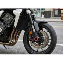 2-In-1 Motorcycle Crash Protection Kit: CNC Aluminum Alloy Gear Shift Lever And Front Fork Sliders, Anti-Fall Gear Shift Lever And Hub Protection, Suitable For CRF KLX Dirt Bikes - A - View 5