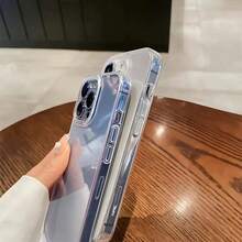 Phone Case - Luxury Clear Bumper Cases for  17 16 15 14 13 12 11 Pro Max 17 Air 16 15 14 Plus X Xs Max Xr 8 7 Plus Transparent Back Cover - Transparent - Übersicht 10