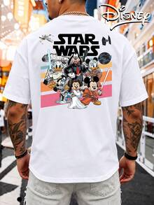 Disney Men T-Shirts - White - View 4