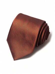 1pc Men's Polka Dot Tie 8 Cm Suitable For Holiday Wedding Work Casual Polyester - Multicolor - View 4