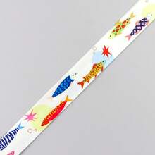 1 Piece Cute Cartoon Fish Lanyard Card Holder, Colorful Fish Long Ribbon Lanyard Accessories, Keychain ID Badge Card Holder Lanyard - Multicolor - View 7