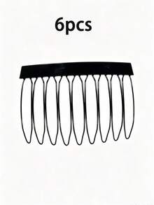 20/16/8/6/4pcs Practical Hair Accessories, Invisible Hair Combs, Side Volume Hair Clips, Small Fringe Hair Clips, Top Volume Clips, For Hairstyling, Makeup Fixing And Holiday Gift Hair Accessories - Multicolor - View 13