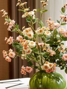 ZaiYe 3pcs, Simulated Rose Bouquet For Weddings, Birthdays And Other Occasions - Long Stem Roses For Floral Decoration And Home Furnishings - Perfect Gift For Valentine's Day, Mother's Day And Birthdays - Multicolor - View 5