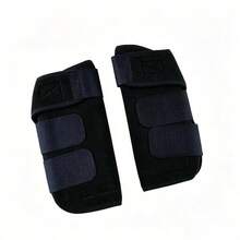 1 Pair Professional Horse Leg Guards, Horse Leg Wraps, Horse Hoof Leg Guards, Horse Leg Protectors, 2/4 Pieces, Lower Limb Protection, Front And Rear Leg Protective Gear, Anti-Collision Leg Bags, Professional Equestrian Competition Equipment, Durable And Adjustable Straps, Soft Material For Front And Rear Leg Support To Gently Care For Delicate Leg Tissues Of Foals And Adult Horses, Reusable - Black - View 15