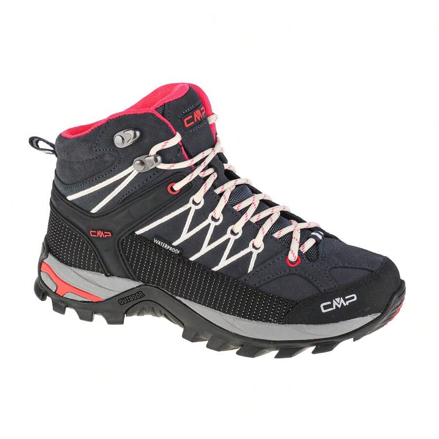 CMP Rigel Mid - Grey Womens Trekking Shoes 3Q12946-76UC - grey 2 - View 1