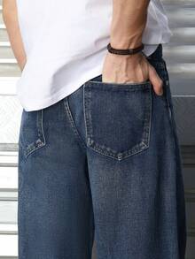 Impala Men Jeans - Navy Blue - View 9