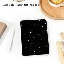 Heart Pattern Painted Effect Tablet Protective Case With Stand, Compatible With Honor 8/9/10/X8/X8A/X9/X8Pro/X9Pro/ MatePad SE 11 Inch/MatePad 11 Inch/11.5 Inch/MatePad Pro/Apple 10th Gen/11th Gen 2025 (A16)/ Galaxy Tab A7/A9 And Other Popular Models - Multicolor - View 3