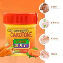 Creme de Cuidados com a Pele de Colágeno Carotone, Nutrição Profunda para Melhorar o Tom de Pele Opaco, Creme de Cuidados Diários Macio e Confortável para Rosto e Corpo - Loção corporal - Visão 5