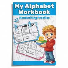 Alphabet Tracing & Handwriting Activity Notebooks, A-Z Uppercase & Lowercase Letter Practice, Find The Letter, Picture Coloring, Pattern Practice, Stroke Path, Connect The Dots, Letter Recognition, ABC Writing & Home Learning Activities - Alphabet Tracing & Activity Practice - View 11