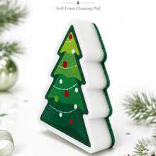 Naturepeak Christmas Cleaning Sponge - Festive Design - And Bathroom Cleaning Sponge - Festive Decoration And Gift Ideas - A - View 2