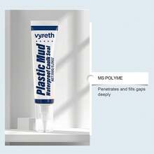 150g Plastic Clay Waterproof Sealant, Transparent Flexible Sealant, Suitable For Bathroom Kitchen Tile Gaps Windows Sinks, Water-Based Anti-Mold Anti-Leak Sealant - Transparent Sealing and Waterproofing Adhesive - View 4