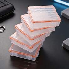 4-Slot 18650 Battery Storage Box, Transparent PP Waterproof Battery Case, Dustproof & Moisture-Proof Protective Carrying Box, Suitable For 18650 Rechargeable Batteries, Portable Battery Storage Container - White - View 9
