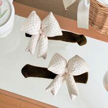 1 Pair Bowknot Door Handle Covers, Home Decor Window Pull Handle Anti-Collision Protective Sleeve, Anti-Static Cute - Polka Dots - View 9