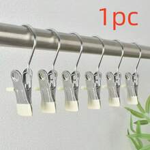 1/5/10/20 cái kẹp quần áo bằng thép không gỉ chịu lực có móc, kẹp phơi quần dài và váy chống trượt đa năng, dụng cụ sắp xếp lưu trữ tủ quần áo tiết kiệm không gian cho phòng ngủ, ký túc xá và gia đình - Nhiều màu - Xem 18