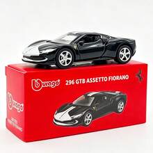 Bburago Series 1:64 Die-Cast Alloy Sports Car Model - Miniature Realistic Collectible Car, Birthday And Holiday Gift For Men - Multicolor - View 14