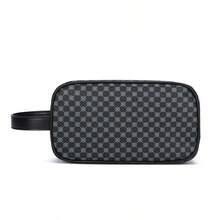 Vintage Pattern Men Wristlet Clutch Bag, Portable Business Casual Storage Hand Pouch - Multicolor - View 4