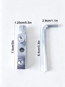 Broken Bolt Screw Extractor Tool Set, Water Pipe Faucet Valve Broken Thread Remover, Household Plumbing Repair Tool For Removing Rusted Broken Pipe Threads - A - View 2