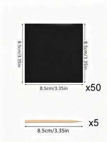 100/50/5pcs Scratch Art Paper, DIY Magic Scratch Painting Set, Rainbow Scratch Paper, Colorful Scratch DIY Graffiti, Rainbow Scratch Painting Set, DIY Painting Set, Reveal Hidden Vibrant Color Patterns, Creative Cardboard Art, Fun Choice For Back To School Season - Multicolor - View 11