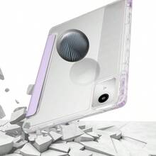 Xiaoxin Pad Pro 11 2025 保護殼，超薄防彎曲防壓平板保護殼，相容 Xiaoxin 11 2024，11 吋透明壓克力背蓋，Y 型多折多角度設計，內建筆槽，方便收納，平板保護殼 - 變形 - 查看 11