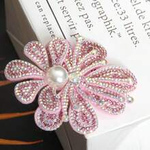 Easter 1pc Rhinestone Flower Handmade Sewing Clothing Shoes Hats Bags Packaging Ornament Rhinestone Additions - B - View 14