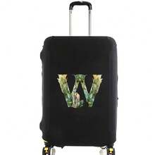 Elastic Luggage Cover, Jungle Tiger Letter Print Luggage Protective Cover, Stretchable Dust-Proof Scratch-Resistant Reusable Travel Cover, Suitable For 18-32 Inch Luggage - Black - View 10