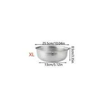 Stainless Steel Single Ear Strainer - Rust-Proof, Suitable For Washing Pasta, Fruits & Vegetables, Rice, And Storing/Drying Kitchenware - Silver - View 11