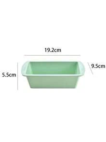 1/3pcs 19.5cm Rectangular Silicone Cake Mold, Suitable For Baking Toast/Pound Cake/Jelly/Mousse, Non-Stick Baking Utensils, Suitable For Chocolate Cake, Reusable Heat And Cold Resistant, Perfect For Home Baking DIY Gifts, Soft And Easy To Demold, Macaron Color Optional, Small Toast Pan, Rectangular Baking Pan, Suitable For Home Oven And Steamer, Homemade Bread, Cheesecake, Baking Tools, Kitchen Accessories, Kitchen, Baking, Cutlery Set, Home Accessories, Cake Stand - Multicolor - View 14