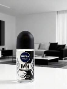 NIVEA 男士隱形黑白活力滾珠除臭劑 50ml，48小時防汗保護，黑衣不留白痕、白衣不留黃漬，不黏膩、無酒精，適合日常使用，50ml/1.69 Fl.Oz. - 50ml - 查看 11
