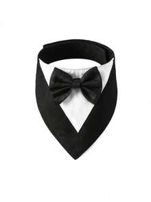 Customized Personalized Pet Bow Tie And Scarf, Customized Dog/Cat Bow Tie, One-Piece Bow Tie Scarf, Soft And Skin-Friendly, No Neck Choking, Outdoor Photo Decoration, Suitable For Small/Medium Cats And Dogs, Adds Holiday And Wedding Ceremony Atmosphere - Multicolor - View 8