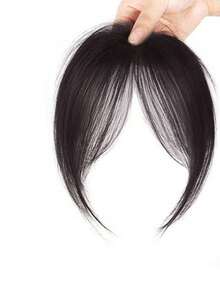 1pc New Style Fake Bangs Hair Piece Top Hair Extension Bangs Wig, Voluminous Lightweight Invisible Hair Patch, Eight-Character Bangs Wig For Women - Multicolor - View 11