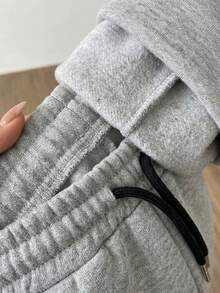 Plus Size Co-Ords - Grey - View 5