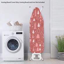 1pc Ironing Board Replaceable Cover , Christmas Tree Cookie Man Print Polyester Household Ironing Table Cloth Ironing Board Cover - Multicolor - View 14
