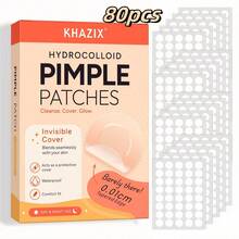 Hydrocolloid Acne Patches, Provide All-Day Waterproof And Breathable Care. Round Design, Comfortable To Wear And Easy To Conceal. Suitable For All Skin Types And Occasions - Round - View 5