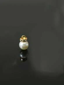 Handmade PU Leather Lily Of The Valley Keychain, Lily Of The Valley With Faux Pearl Charm, Elegant Accessory For Daily Keys And Backpacks, Unique Gift With Blessings, Suitable For Holiday Gifts And Daily Wear - View 12