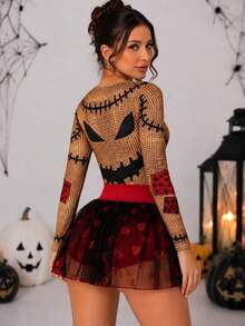 Cosplay Clothing - Black and Red - View 2