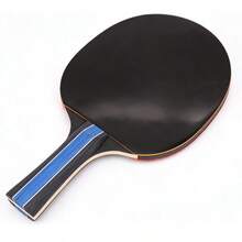 2pcs Professional Adult Table Tennis Rackets For Training And Competition, Shakehand And Penhold, Double-Sided Inverted Rubber, Handle - Multicolor - View 9