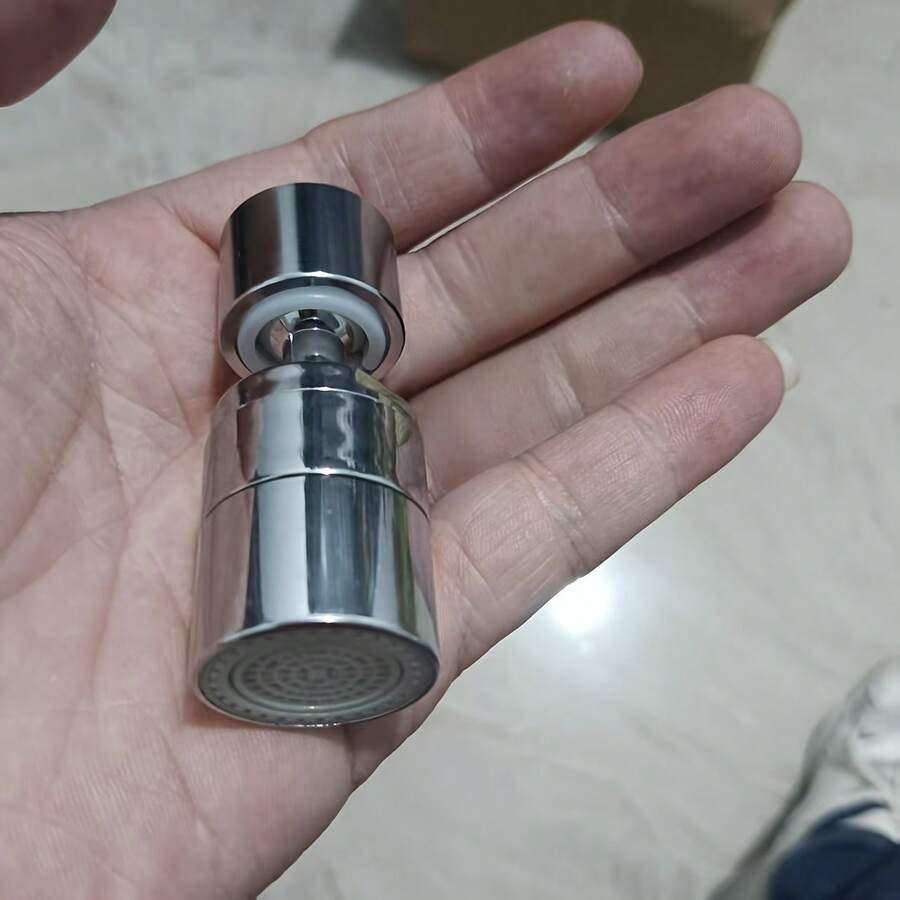 Ekstensi Aerator Keran Wastafel Dapur dan Kamar Mandi, Putar 360°, Mode Ganda, Anti Percikan, Hemat Air, Cocok untuk Penggunaan Rumah & Komersial