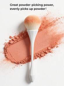 GUOXIAONIU Blush Brush, Slim‑Waist Ergonomic Handle, Soft Dense Bristles, Even Powder Pickup & Seamless Blending, Multi‑Use For Blush Contour & Highlight, Sensitive Skin Friendly - Multicolor - View 5