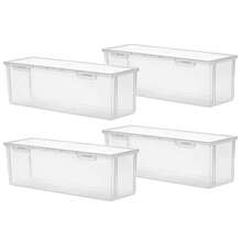Card Storage Box, Game Card Box, Transparent Storage Organizer, Suitable For Small Toy Organization And Storage, Card, Board Game Card, Collectible Trading Card Organization And Storage (Cards Not Included) - Transparent - View 2