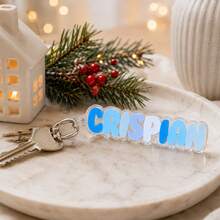 Personalized Name Keychain Pendants, Cute And Colorful Keychains Suitable For Bags, Customizable Name Christmas Gift,Daily Carry Gift,Birthday - Style B - View 6