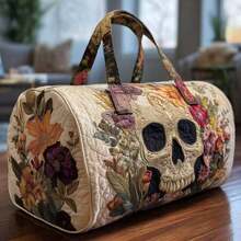Women's Large Capacity Tote Bag, Printed Shopping Bag, Machine Washable And Easy To Carry, Perfect For Beach, Vacation, Shopping And Daily Use - A - View 15