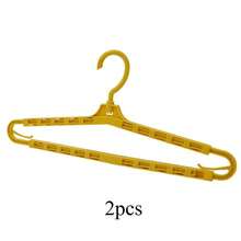 2pcs 360° Rotatable & Extendable Clothes Hangers With Non-Rotatable Hooks, Space-Saving Durable Closet Storage Hanging Rack, Sturdy Smooth Minimalist Design, Suitable For Wardrobe And Laundry Room Organization - Multicolor - View 16