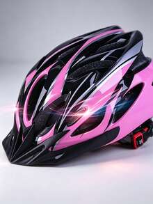 1pc Unisex Adult Cycling Helmet, Ultra-Light Slim Design, Adjustable Head Circumference, Detachable Visor, Plush EPS Inner Layer, Full Ventilation Design, Suitable For Mountain And Road Bicycles - Multicolor - View 7