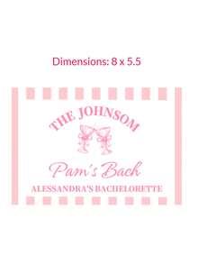 1/2/5pcs Customized Wine Labels, Personalized Sparkling Wine Bottle Stickers, Waterproof Wine Labels, Customizable Name And Message, Birthday Anniversary Gift Wine Labels, Suitable For Italian Sparkling Wine, Bridal Shower Party Favors - Multicolor - View 21