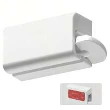 Slouchy Person Toothpaste Squeezer Magnetic & Clip-On Style, Manual Wall-Mounted Toothpaste & Facial Cleanser Dispenser, Storage Rack Holder - A - View 9