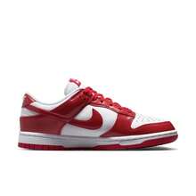 Sepatu Sneakers Nike Dunk SE Classic Minimalis Bernapas Model Low-Top, Wanita, Putih/Merah - Putih dan merah - View 6