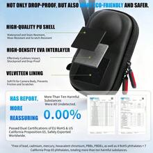 PU Storage Bag For Insta 360 X6, Dedicated Camera Body Case, Panoramic Camera Protective Box - View 6